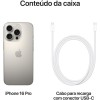 Apple iPhone 16 Pro (256 GB) – Titânio natural