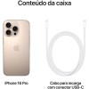 Apple iPhone 16 Pro (256 GB) – Titânio deserto
