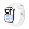 Relógio Smartwatch Microwear S10 Serie 10 Nfc Amoled - Prata/Branco