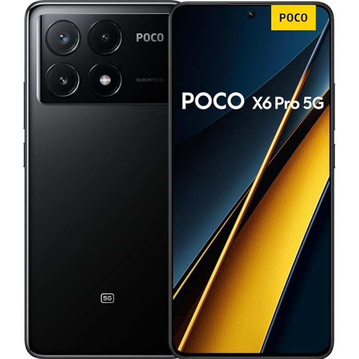 Smartphone Xiaomi POCO X6 Pro 5G 512GB/12GB RAM - Preto